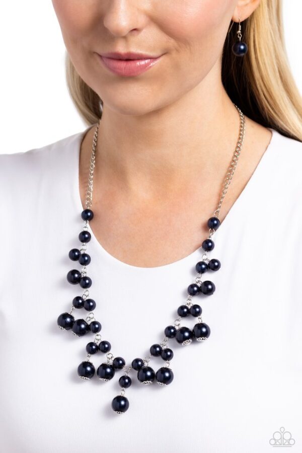 Paparazzi Necklace ~ Soon To Be Mrs. - Blue