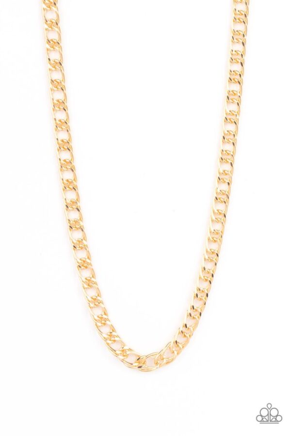 Paparazzi Necklace ~ Ground Game - Gold