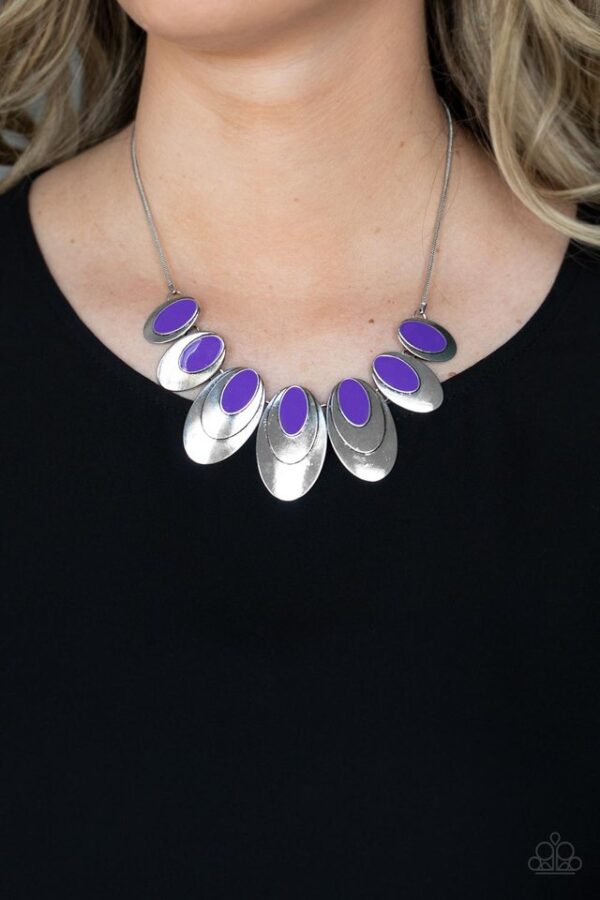 Paparazzi Necklace ~ Endless Eclipse - Purple