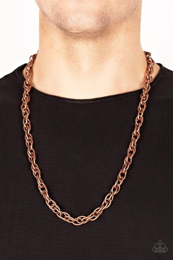 Paparazzi Necklace ~ Trademark Trend - Copper