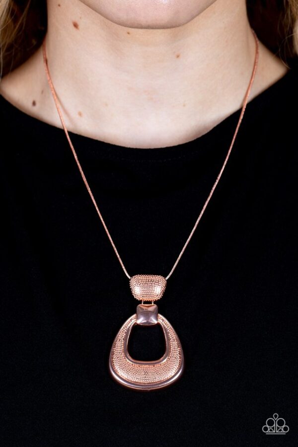 Paparazzi Necklace ~ Park Avenue Attitude - Copper