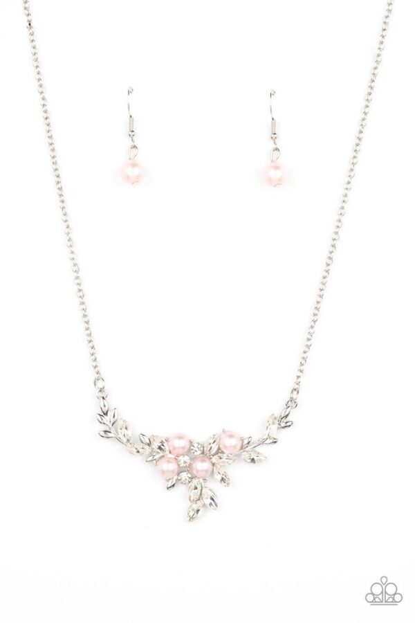 Paparazzi Necklace ~ Because Im The Bride - Pink