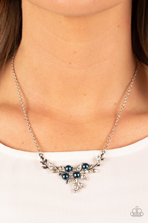 Paparazzi Necklace ~ Because Im The Bride - Blue