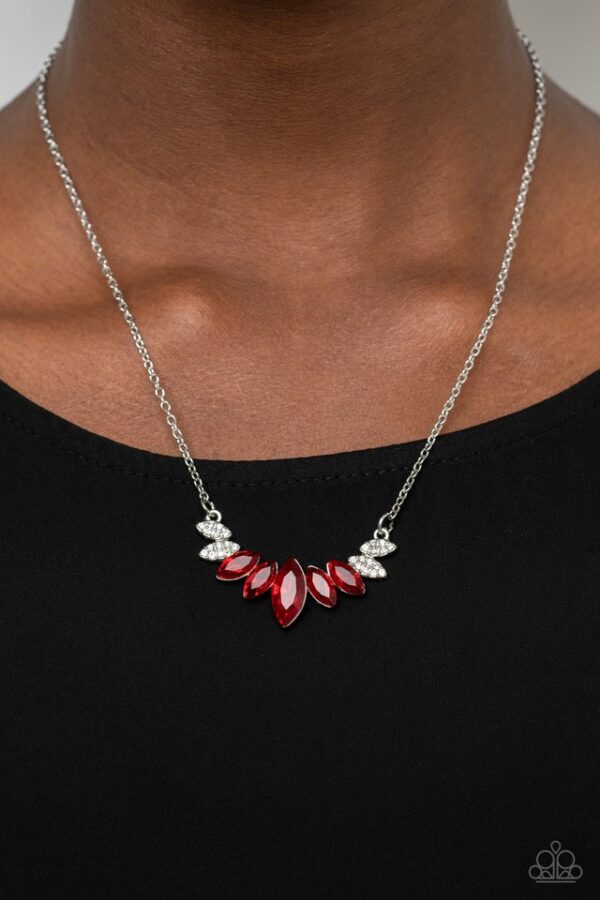 Paparazzi Necklace ~ One Empire at a Time - Red