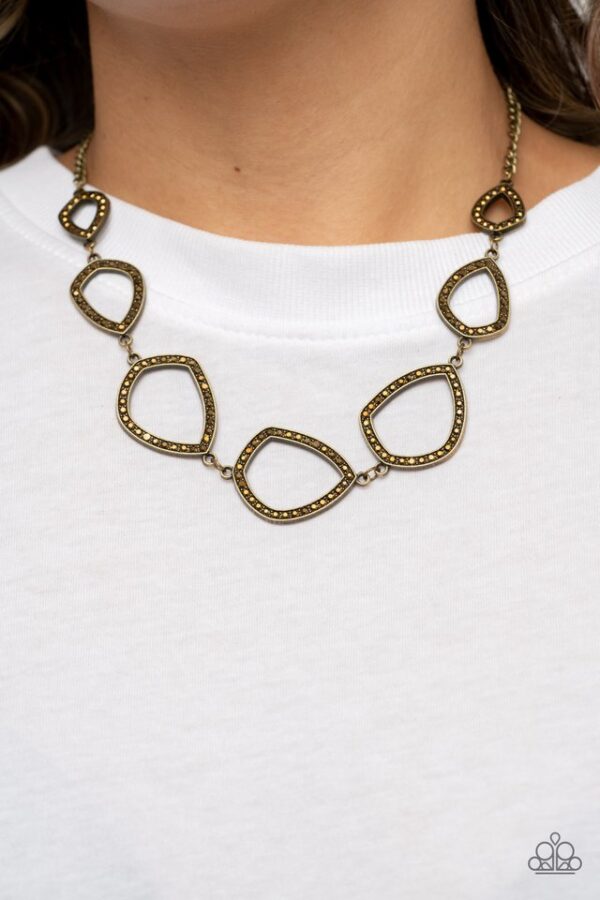 Paparazzi Necklace ~ The Real Deal - Brass