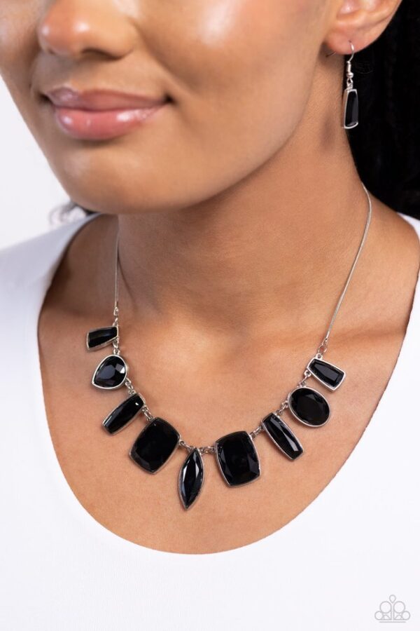 Paparazzi Necklace ~ Luscious Luxe - Black