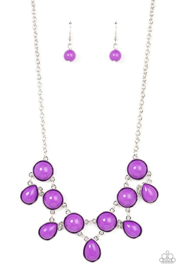 Paparazzi Necklace ~ Very Valley Girl - Purple