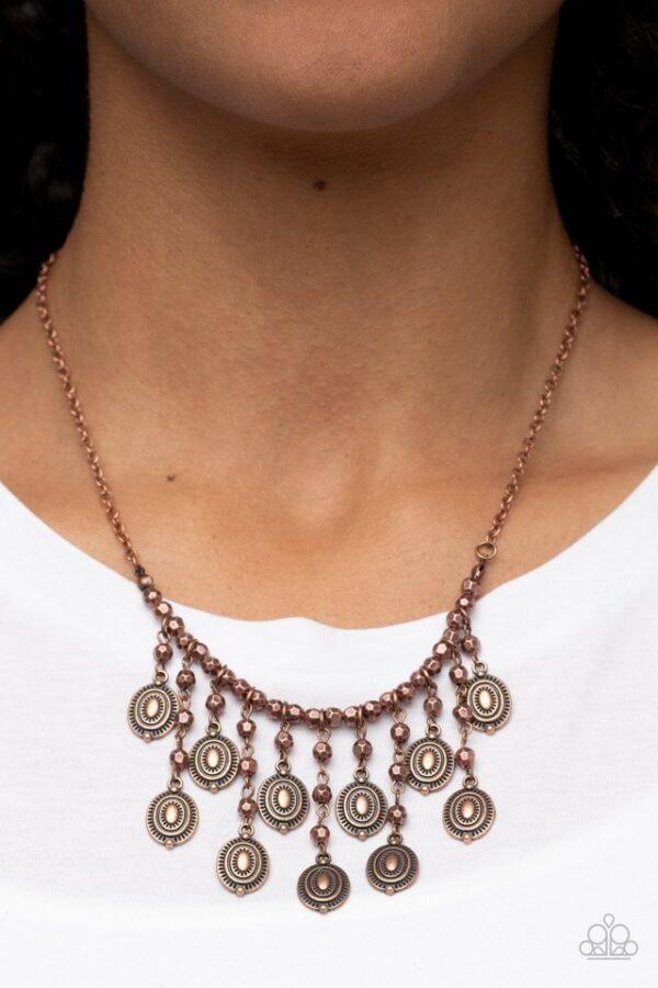 Paparazzi Necklace ~ Leave it in the PASTURE - Copper