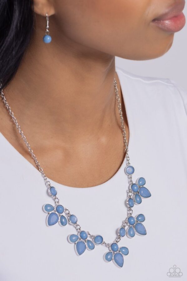 Paparazzi Necklace ~ FROND-Runner Fashion - Blue