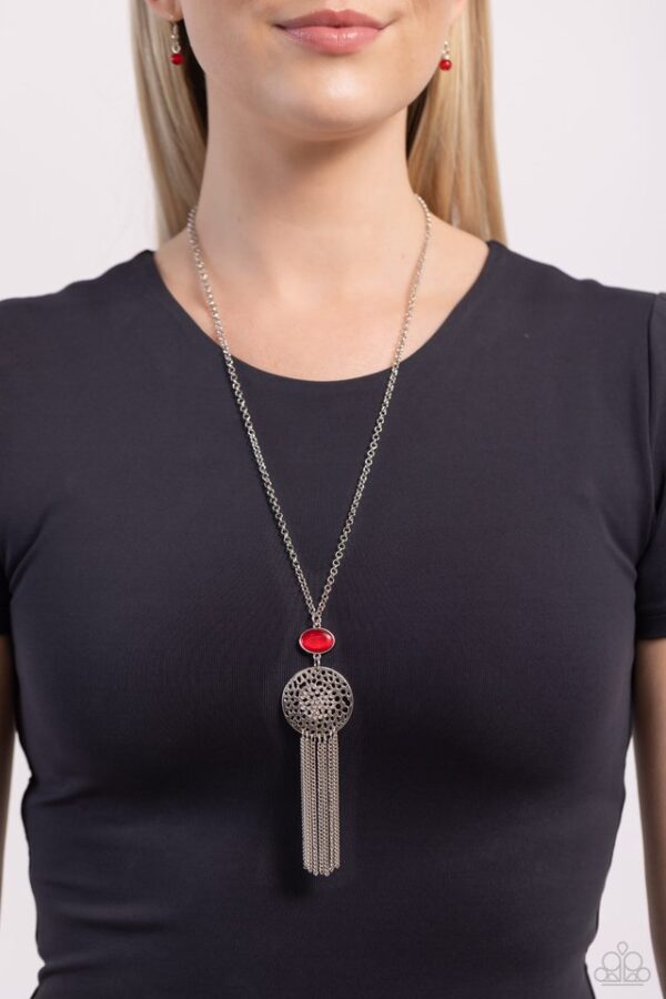 Paparazzi Necklace ~ Everyday Excursionist - Red