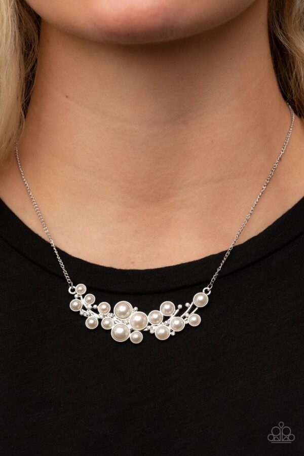 Paparazzi Necklace ~ My Yacht or Yours? - White