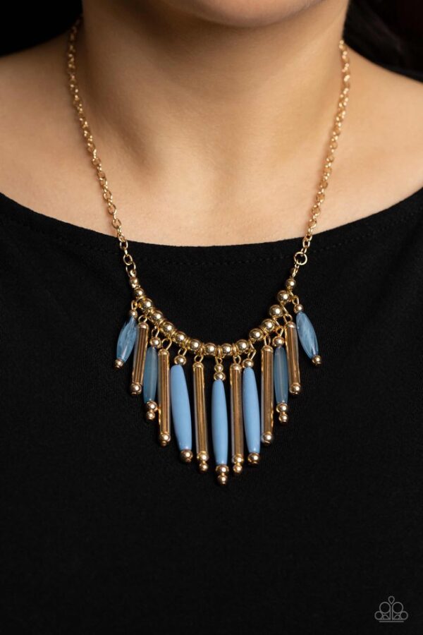 Paparazzi Necklace ~ Bohemian Breeze - Blue