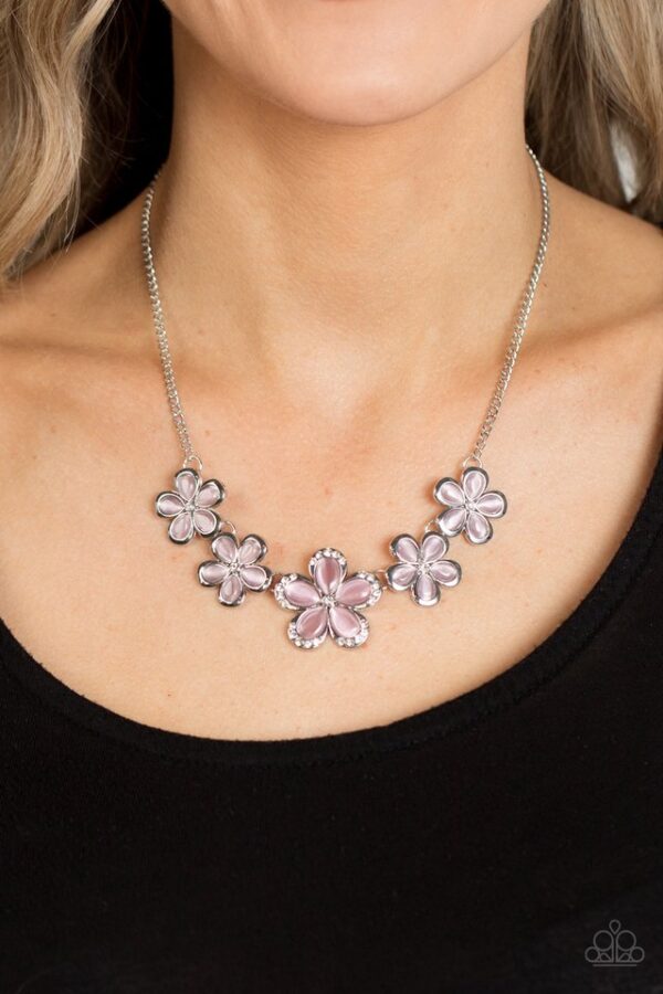 Paparazzi Necklace ~ Garden Daydream - Pink