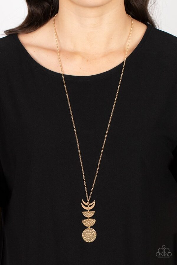 Paparazzi Necklace ~ Phase Out - Gold