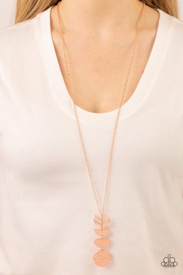 Paparazzi Necklace ~ Phase Out - Copper