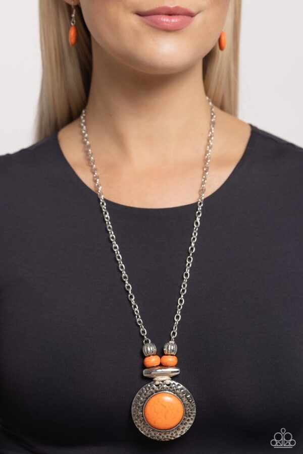 Paparazzi Necklace ~ Archipelago Artisan - Orange