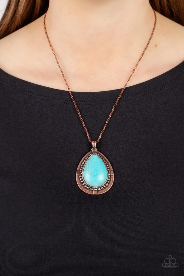 Paparazzi Necklace ~ Western Wilderness - Copper