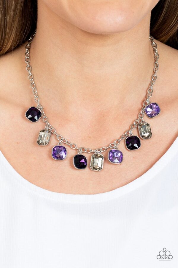 Paparazzi Necklace ~ Best Decision Ever - Purple