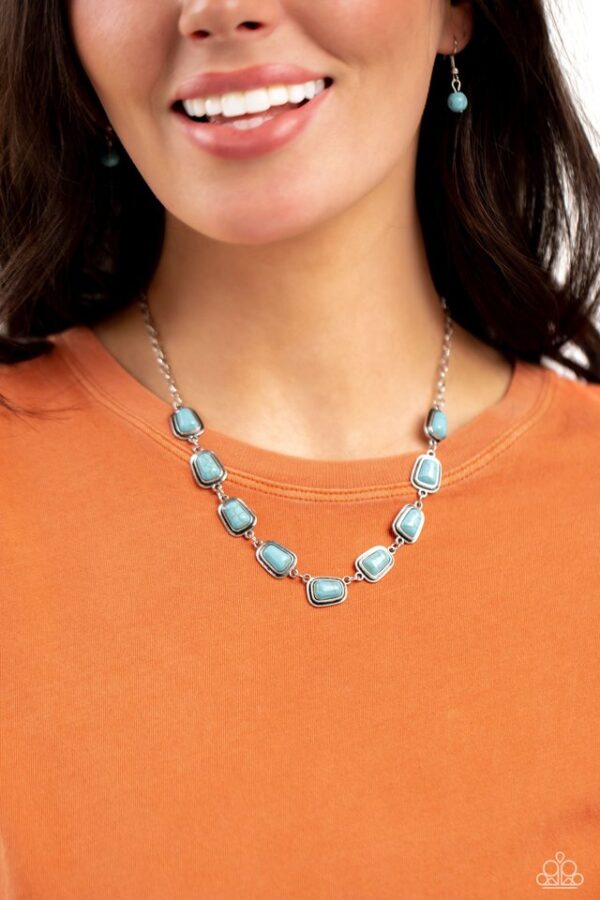 Paparazzi Necklace ~ Southern Safari - Blue