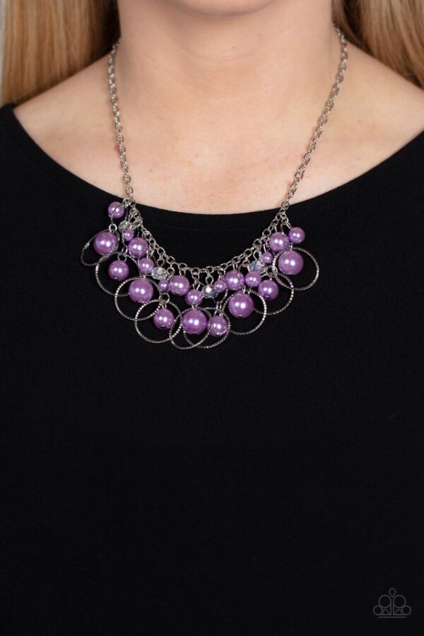 Paparazzi Necklace ~ Ballroom Bliss - Purple