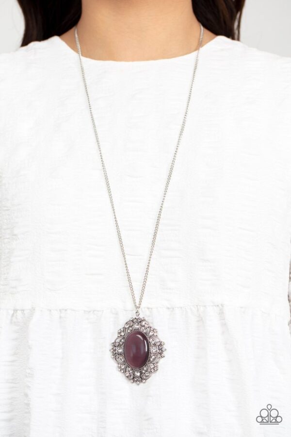 Paparazzi Necklace ~ Dream Board Dazzle - Purple