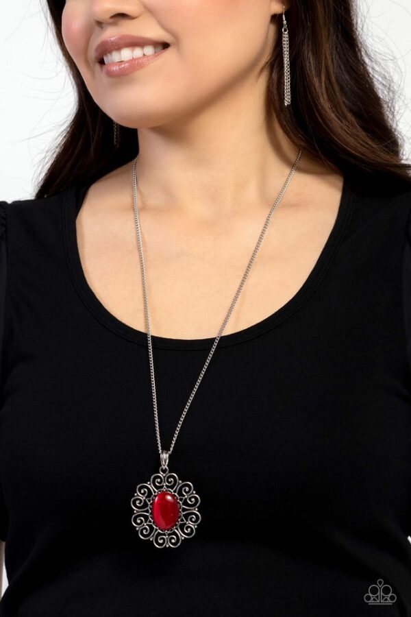 Paparazzi Necklace ~ Sentimental Sabbatical - Red