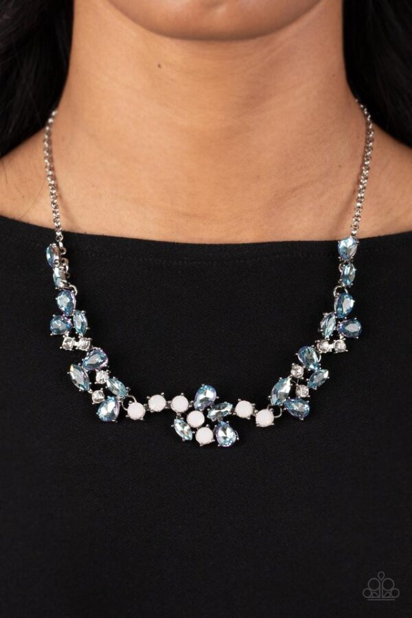 Paparazzi Necklace ~ Welcome to the Ice Age - Blue