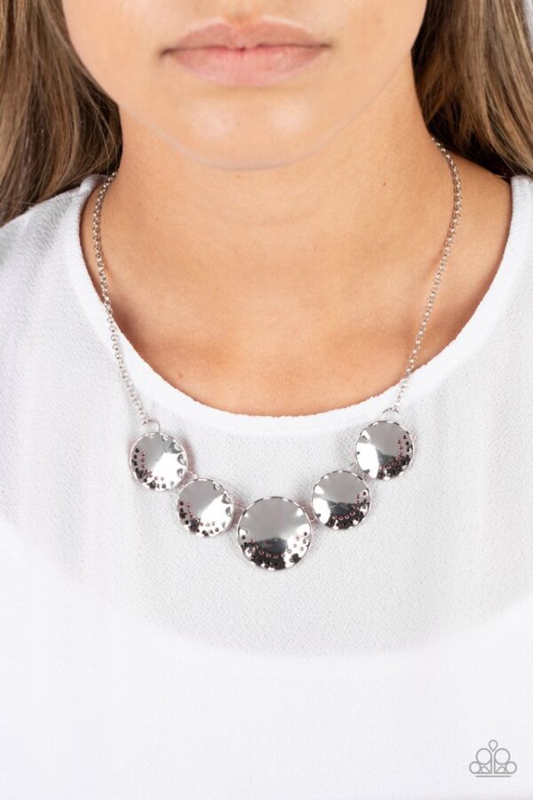 Paparazzi Necklace ~ Swanky Shimmer - Purple