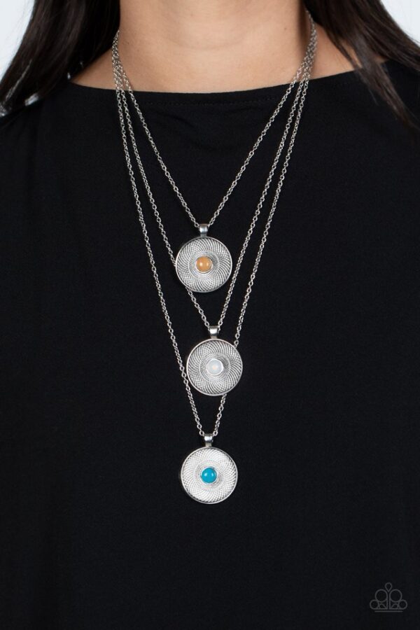 Paparazzi Necklace ~ Geographic Grace - Multi