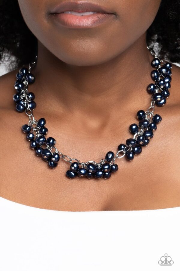 Paparazzi Necklace ~ Pearl Parlor - Blue