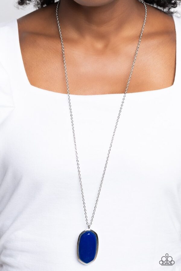 Paparazzi Necklace ~ STYLE in the Stone - Blue