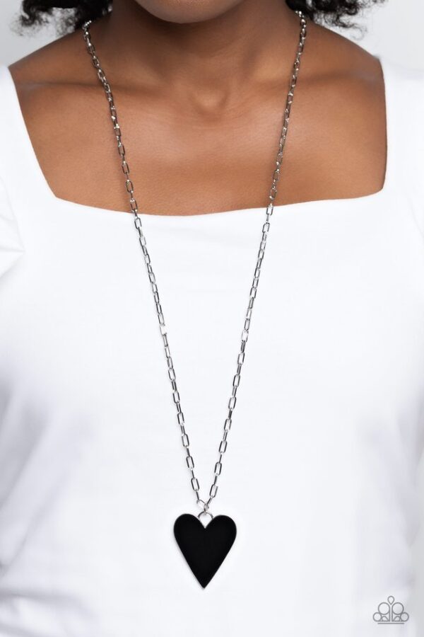 Paparazzi Necklace ~ Subtle Soulmate - Black