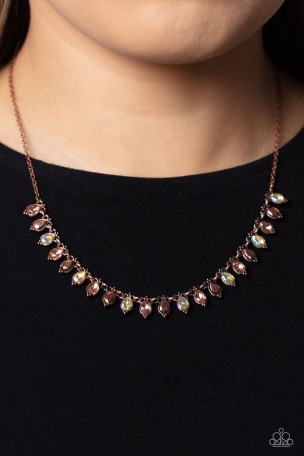 Paparazzi Necklace ~ Fairy Light Fashion - Copper