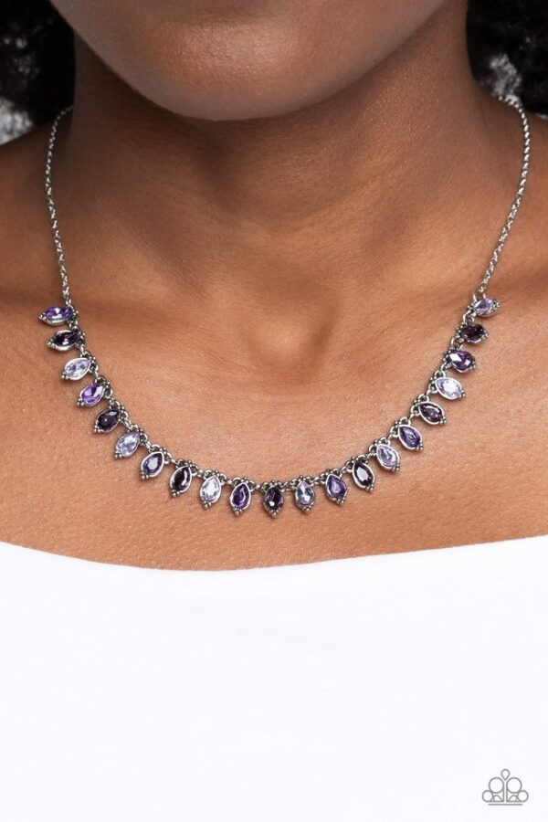 Paparazzi Necklace ~ Fairy Light Fashion - Purple