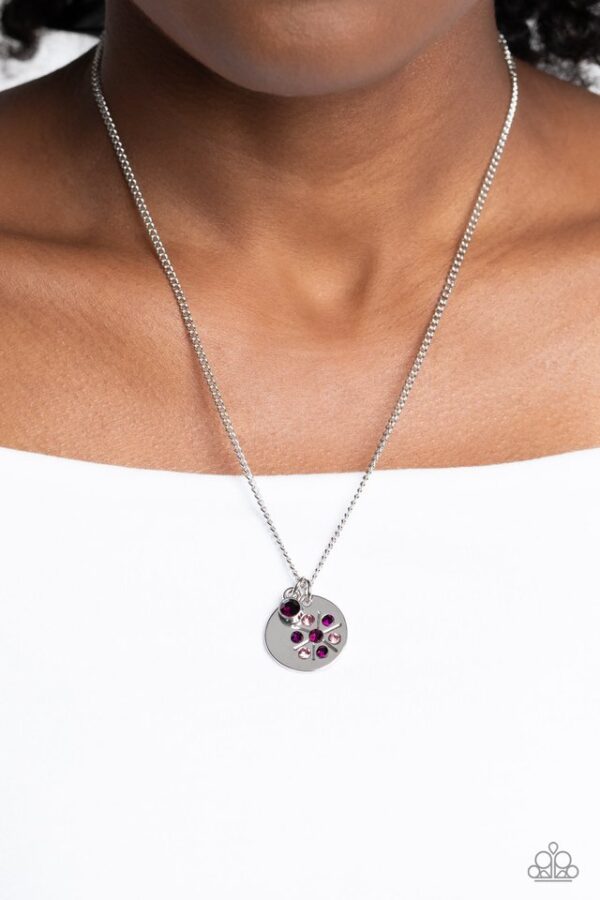 Paparazzi Necklace ~ Dandelion Delights - Purple