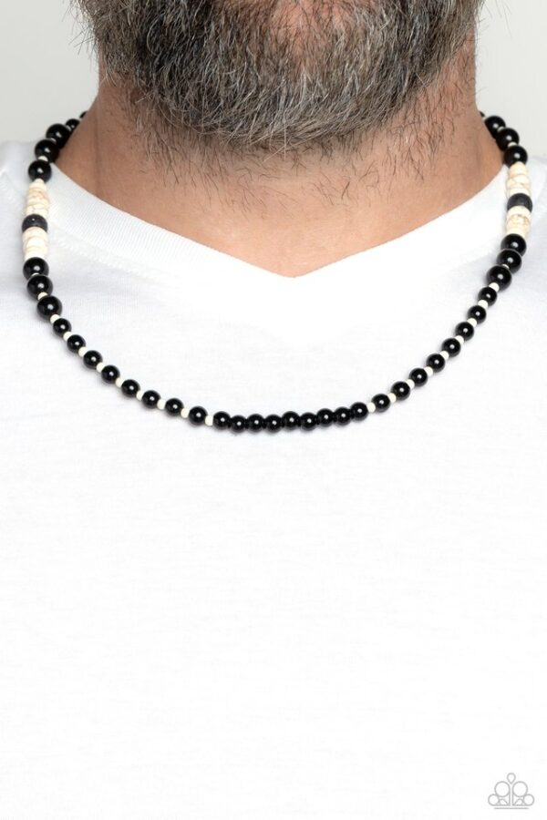 Paparazzi Necklace ~ Legendary Lava - White