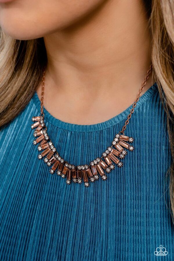 Paparazzi Necklace ~ Sunburst Season - Copper