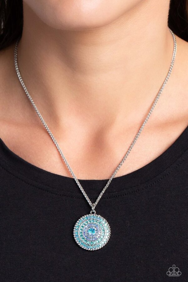 Paparazzi Necklace ~ Mandala Masterpiece - Blue