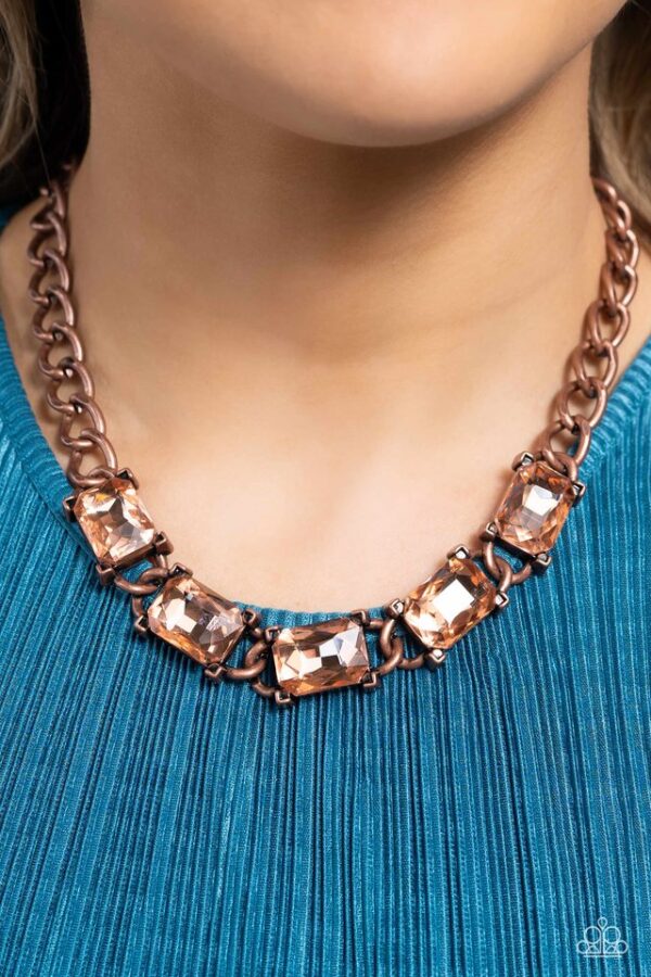 Paparazzi Necklace ~ Radiating Review - Copper