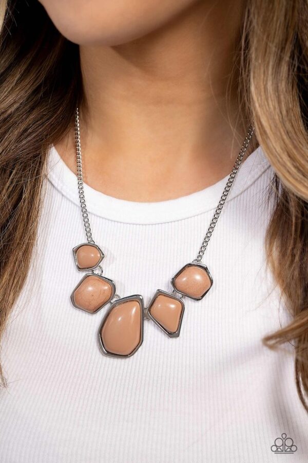 Paparazzi Necklace ~ Beyond the Badlands - Brown