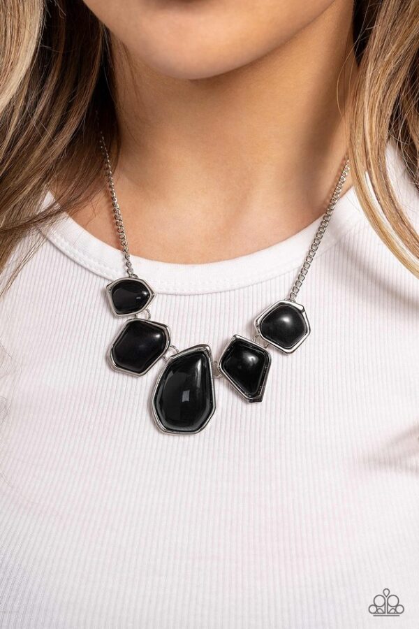 Paparazzi Necklace ~ Beyond the Badlands - Black