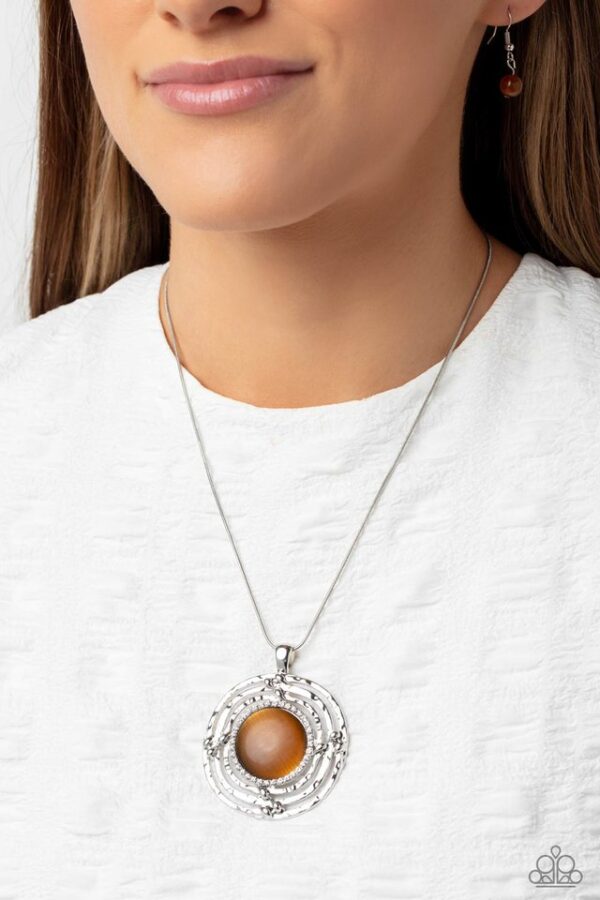 Paparazzi Necklace ~ Maze STUNNER - Brown