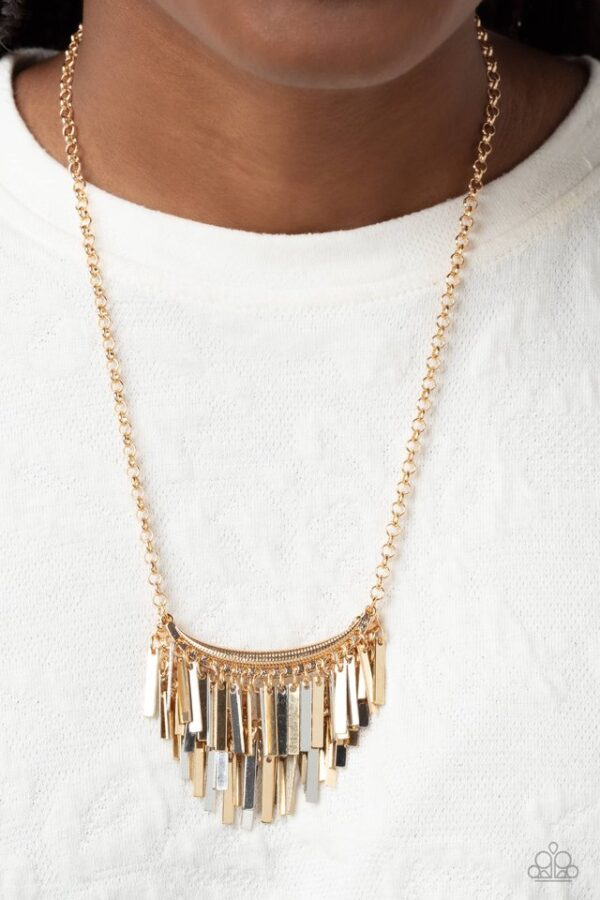 Paparazzi Necklace ~ Cue the Chandelier - Multi