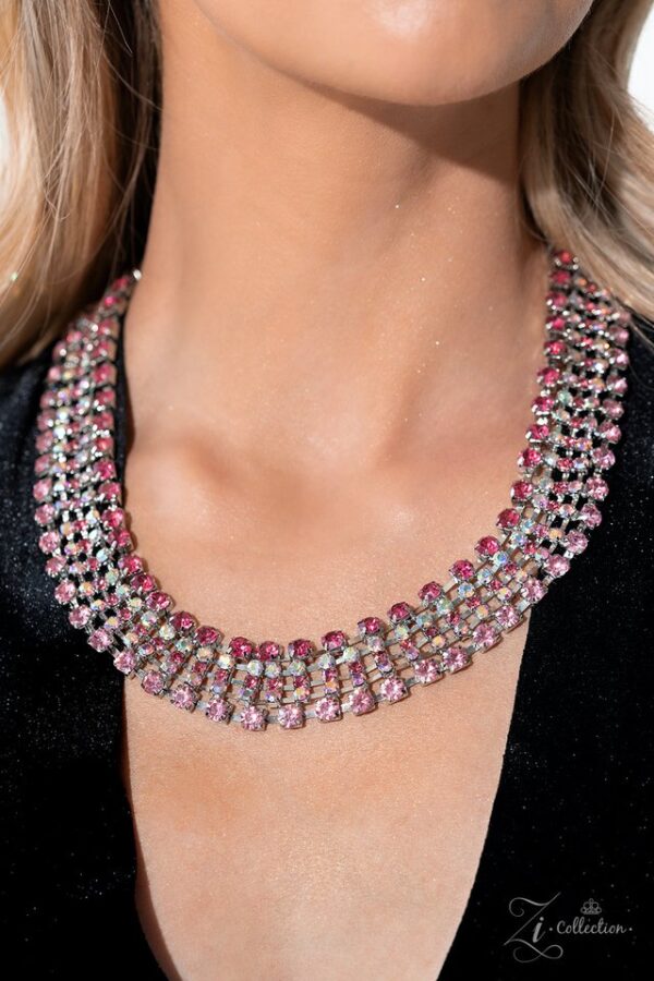 Paparazzi Necklace ~ Flirtatious - Pink