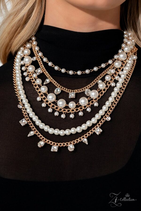 Paparazzi Necklace ~ Aristocratic - Gold