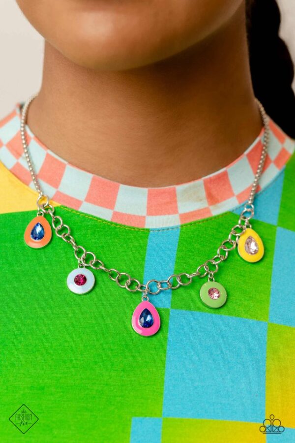 Paparazzi Necklace ~ Colorblock Craze - Multi