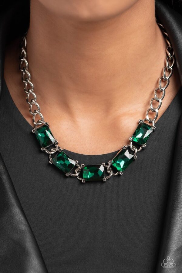 Paparazzi Necklace ~ Radiating Review - Green