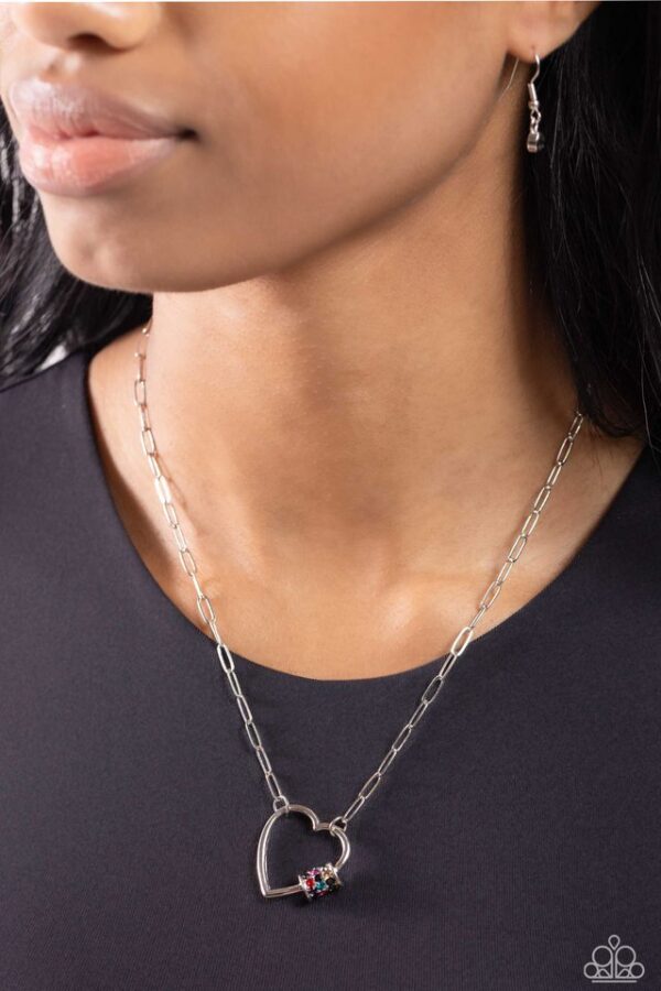 Paparazzi Necklace ~ Affectionate Attitude - Black