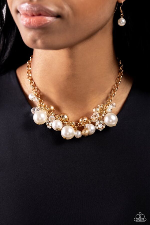 Paparazzi Necklace ~ Corporate Catwalk - Gold