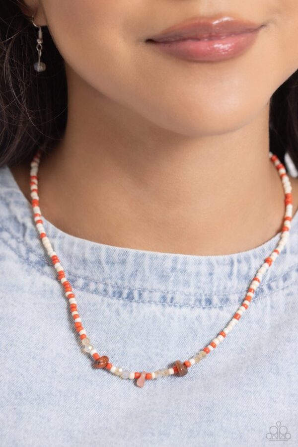 Paparazzi Necklace ~ Naturally Notorious - Orange